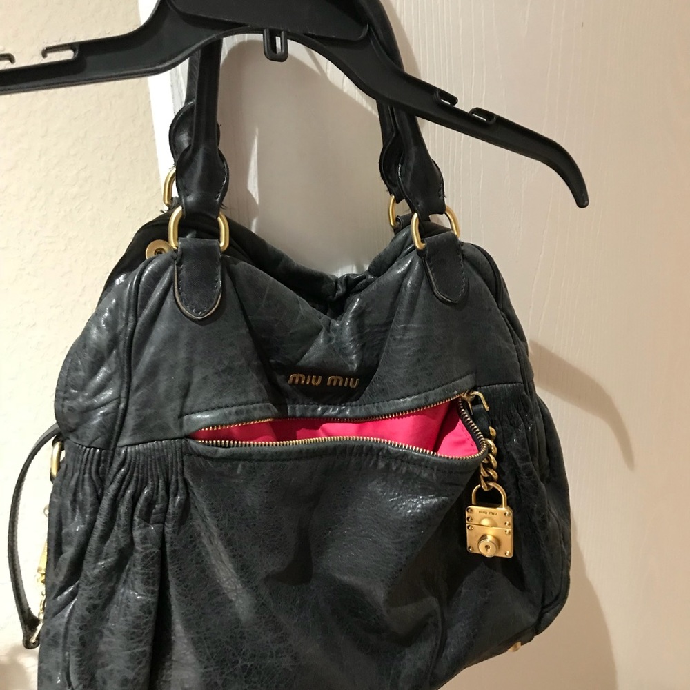 Miu Miu clock bag